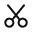 cut icon