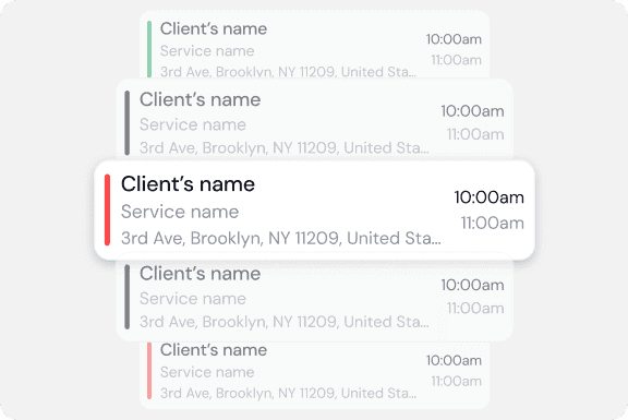 Detailed client profiles tailored to individual preferences and needs.